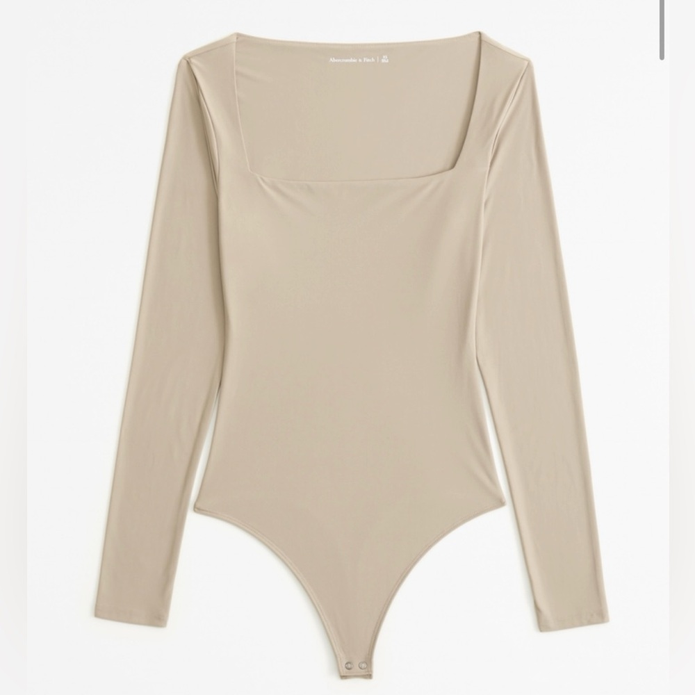 NWT Abercrombie and Fitch Square Neck Bodysuit
